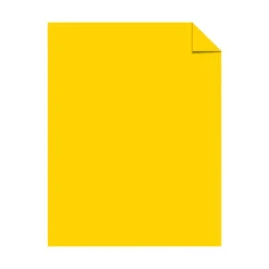 Astrobrights Color Multi-Use Printer & Copy Paper, 1 Ream, Solar Yellow, Letter (8.5