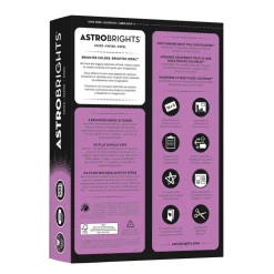 Astrobrights Color Multi-Use Printer & Copy Paper, 1 Ream, Planetary Purple, Letter (8.5" x 11"), 500 Sheets Per Ream, 24 Lb, 94 Brightness