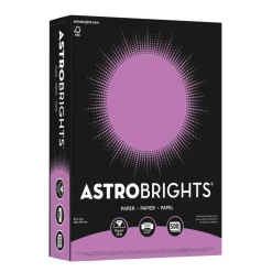 Astrobrights Color Multi-Use Printer & Copy Paper, 1 Ream, Planetary Purple, Letter (8.5