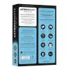 Astrobrights Color Multi-Use Printer & Copy Paper, 1 Ream, Lunar Blue, Letter (8.5" x 11"), 500 Sheets Per Ream, 24 Lb, 94 Brightness