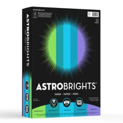 Astrobrights Color Multi-Use Printer & Copy Paper, 1 Ream, Cool Assortment, Letter (8.5