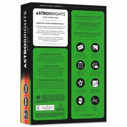 Astrobrights Color Multi-Use Printer & Copy Paper, 1 Ream, Vintage Assortment, Letter (8.5" x 11"), 500 Sheets Per Ream, 24 Lb, 94 Brightness