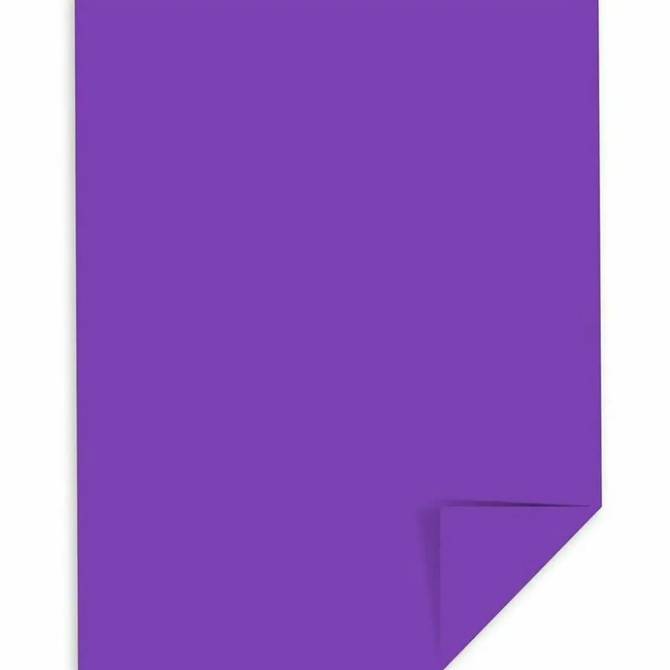 Astrobrights Color Multi-Use Printer & Copy Paper, 1 Ream, Gravity Grape, Letter (8.5" x 11"), 500 Sheets Per Ream, 24 Lb, 94 Brightness