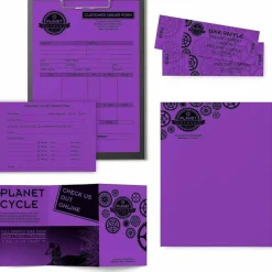 Astrobrights Color Multi-Use Printer & Copy Paper, 1 Ream, Gravity Grape, Letter (8.5