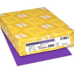 Astrobrights Color Multi-Use Printer & Copy Paper, 1 Ream, Gravity Grape, Letter (8.5