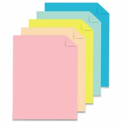 Astrobrights Color Paper, 24 lb Bond Weight, 8.5 x 11, Assorted Colors, 500/Ream