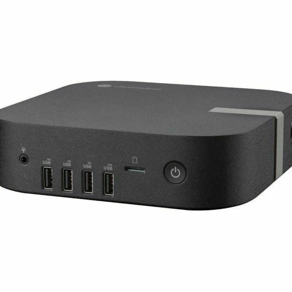 Asus Chromebox 5a CHROMEBOX5A-SC081UN Chromebox - Intel Celeron 7305 - 8 GB - 128 GB SSD - Mini PC - Eco Black