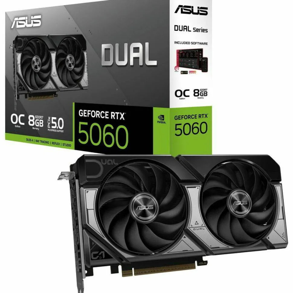 Asus NVIDIA GeForce 5060 Graphic Card - 8 GB GDDR7