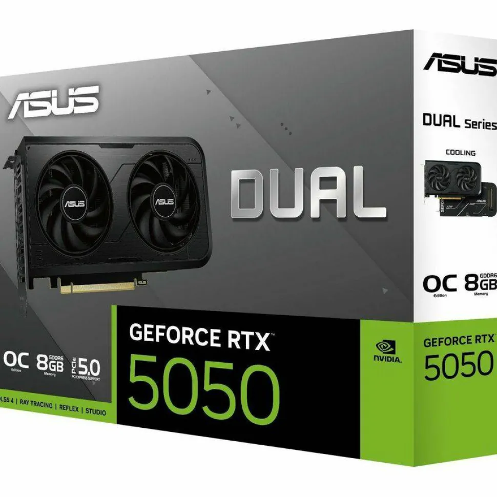 Asus NVIDIA GeForce RTX 5050 Graphic Card - 8 GB GDDR6