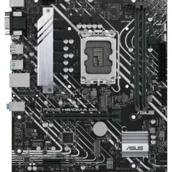 Asus Prime H610M-A D4-CSM Desktop Motherboard - Intel H610 Chipset - Socket LGA-1700 - Micro ATX