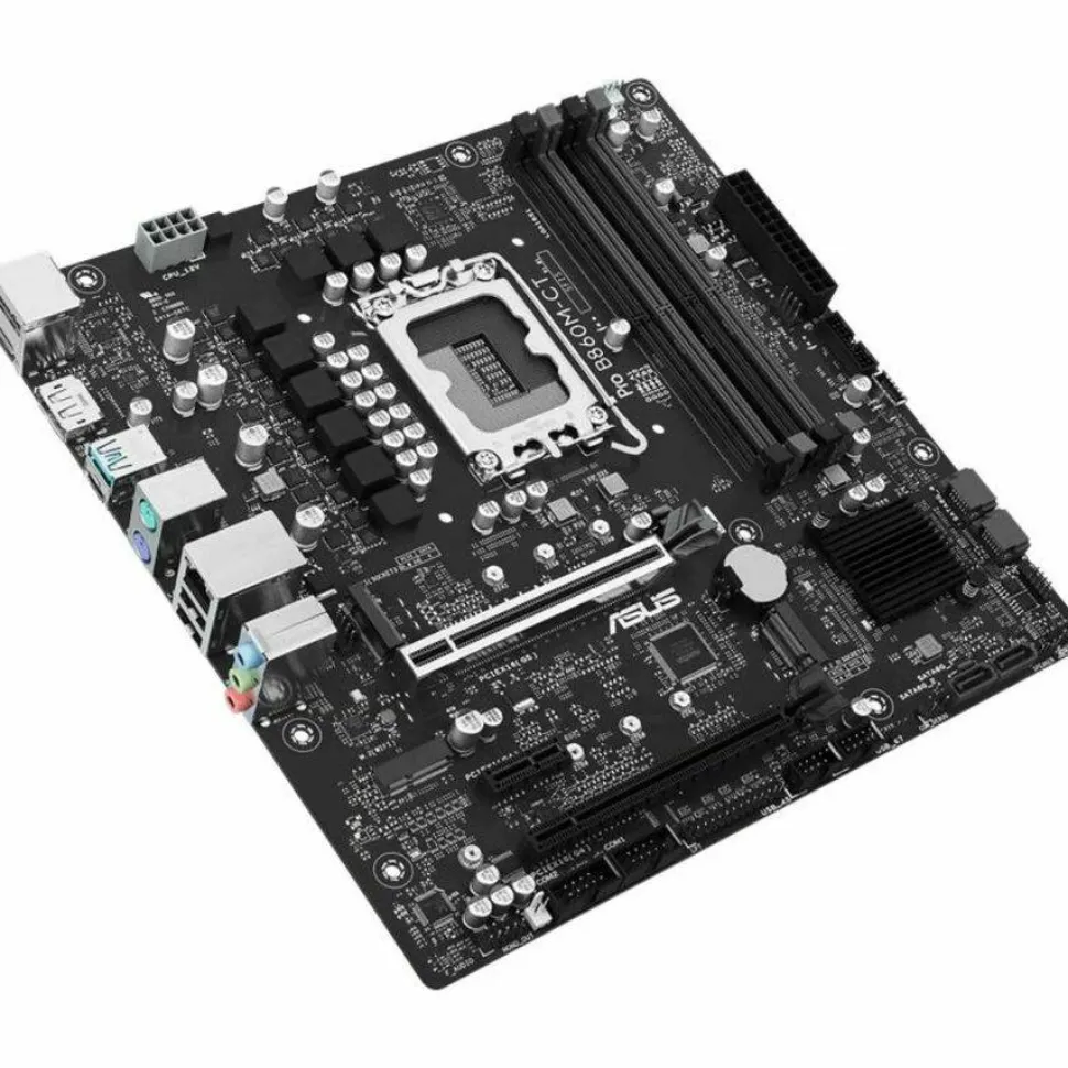 Asus Pro B860M-CT-CSM Desktop Motherboard - Intel B860 Chipset - Socket LGA-1851 - Micro ATX