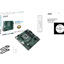 Asus PRO Q670M-C-CSM Desktop Motherboard - Intel Q670 Chipset - Socket LGA-1700 - Intel Optane Memory Ready - Micro ATX