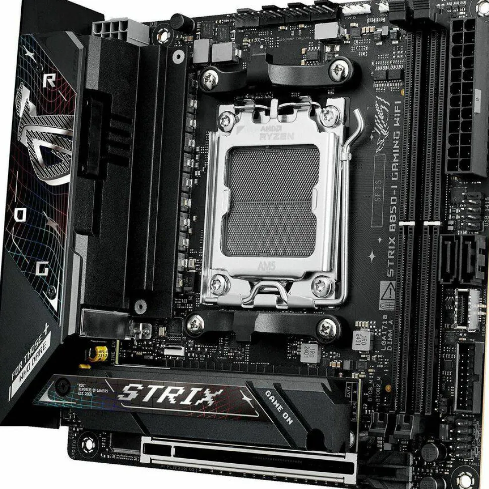 Asus ROG Strix B850-I GAMING WIFI Gaming Desktop Motherboard - AMD B850 Chipset - Socket AM5 - Mini ITX