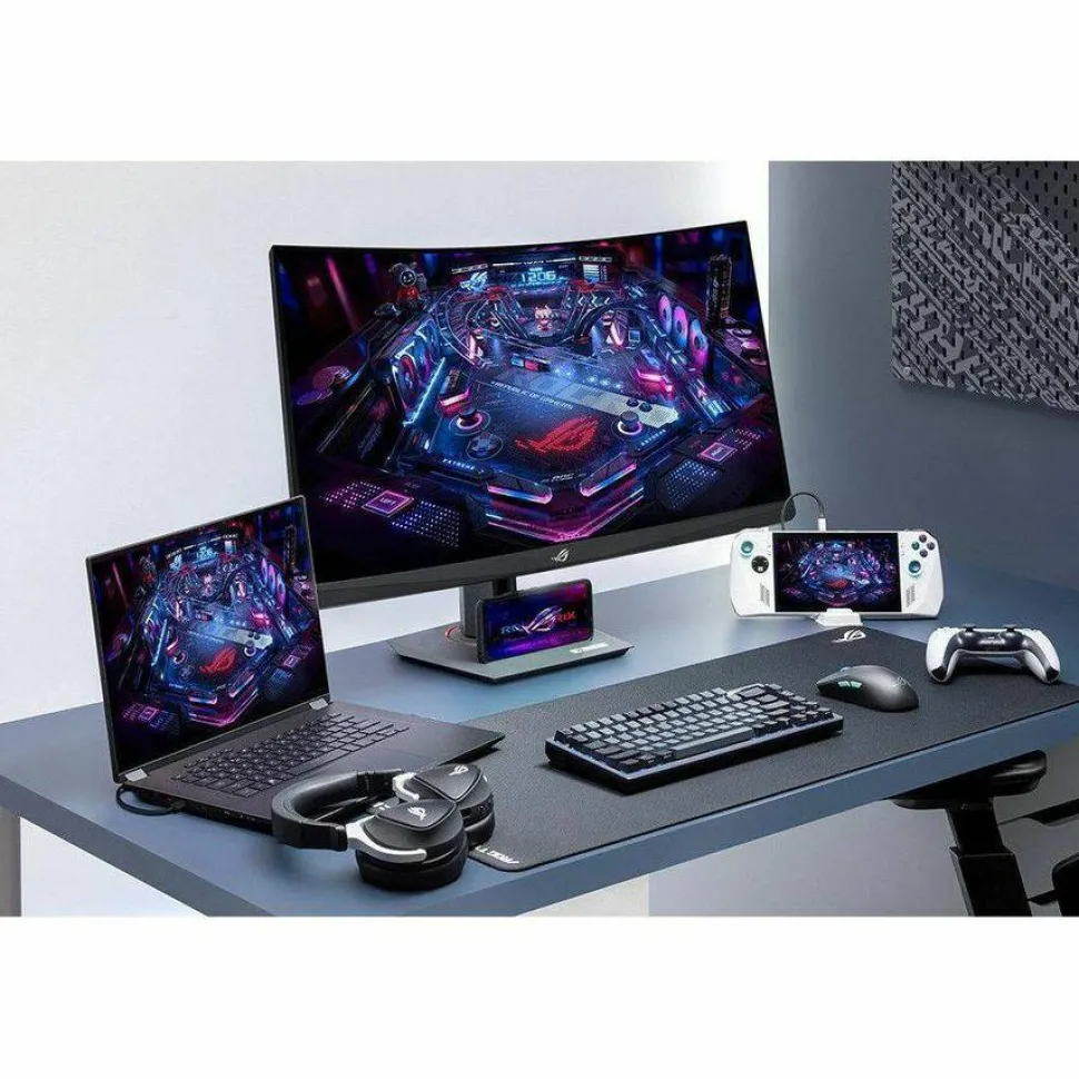 Asus ROG Strix XG32WCS 32" Class WQHD Curved Screen Gaming LCD Monitor - 16:9