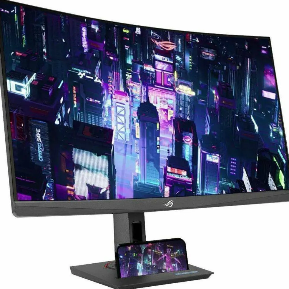 Asus ROG Strix XG32WCS 32" Class WQHD Curved Screen Gaming LCD Monitor - 16:9