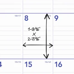 AT-A-GLANCE Academic 2026-2027 Monthly Wall Calendar, Medium, 12" x 17", 2026 to 2027 Calendar