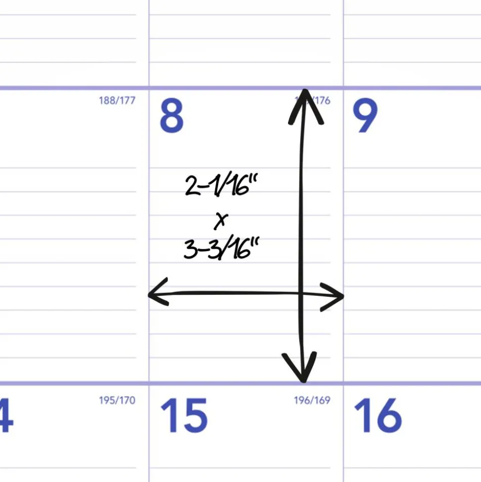 AT-A-GLANCE Academic 2026-2027 Monthly Wall Calendar, Large, 15 1/2" x 22 3/4", 2026 to 2027 Calendar