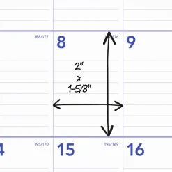 AT-A-GLANCE Academic 2026-2027 Monthly Wall Calendar, Medium, 15" x 12", 2026 to 2027 Calendar