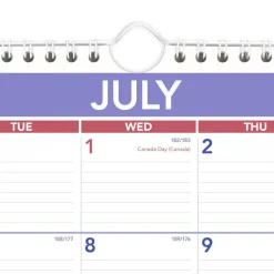 AT-A-GLANCE Academic 2026-2027 Monthly Wall Calendar, Medium, 15