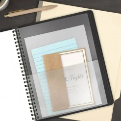 AT-A-GLANCE Academic 2026-2027 18-Month Monthly Planner, Black, Medium, 7