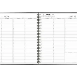 AT-A-GLANCE Academic 2026-2027 Weekly Appointment Book Planner, Black, Large, 8 1/4" x 11", 2026 to 2027 Calendar