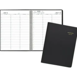 AT-A-GLANCE Academic 2026-2027 Weekly Appointment Book Planner, Black, Large, 8 1/4