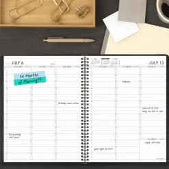 AT-A-GLANCE Academic 2026-2027 Weekly Appointment Book Planner, Black, Large, 8 1/4