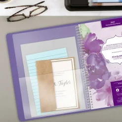 AT-A-GLANCE Beautiful Day 2027 Weekly Monthly Appointment Book Planner, Lavender, Large, 8 1/2