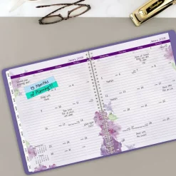 AT-A-GLANCE Beautiful Day 2027 Weekly Monthly Appointment Book Planner, Lavender, Large, 8 1/2