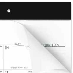 AT-A-GLANCE Contemporary Academic 2026-2027 Monthly Desk Pad Calendar, Standard, 21 3/4