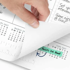 AT-A-GLANCE Contemporary Academic 2026-2027 Monthly Desk Pad Calendar, Standard, 21 3/4