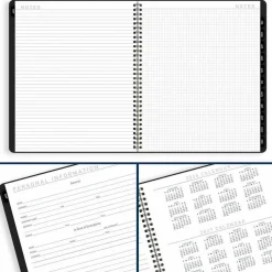 AT-A-GLANCE Contemporary Lite Monthly Planner, 11 x 9, Black Cover, 12-Month (Jan to Dec): 2027, 2027 Calendar