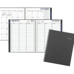 AT-A-GLANCE DayMinder Academic 2026-2027 Weekly Monthly Appointment Book Planner, Charcoal, Large, 8 1/2
