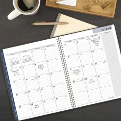 AT-A-GLANCE DayMinder Academic 2026-2027 Weekly Monthly Appointment Book Planner, Charcoal, Large, 8 1/2