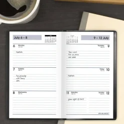 AT-A-GLANCE DayMinder Academic 2026-2027 Weekly Planner, Black, Pocket, 3 1/2