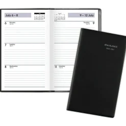AT-A-GLANCE DayMinder Academic 2026-2027 Weekly Planner, Black, Pocket, 3 1/2