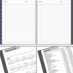 AT-A-GLANCE DayMinder 2027 Monthly Planner, Gray, Large, 8 1/2" x 11"
