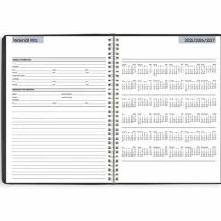 AT-A-GLANCE DayMinder Weekly Appointment Book, Vertical-Column Format, 11 x 8, Black Cover, 12-Month (Jan to Dec): 2027, 2027 Calendar