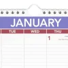 AT-A-GLANCE Monthly Wall Calendar with Ruled Daily Blocks, 12 x 17, White Sheets, 12-Month (Jan to Dec): 2027, 2027 Calendar