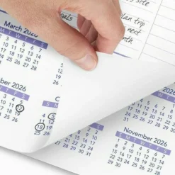 AT-A-GLANCE Monthly Wall Calendar with Ruled Daily Blocks, 12 x 17, White Sheets, 12-Month (Jan to Dec): 2027, 2027 Calendar