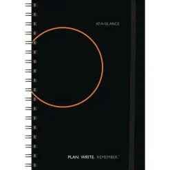 AT-A-GLANCE Plan. Write. Remember. Two Days Per Page Planning Notebook, Undated, 6
