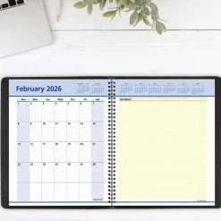 AT-A-GLANCE QuickNotes Weekly Block Format Appointment Book, 10 x 8, Black Cover, 12-Month (Jan to Dec): 2027, 2027 Calendar