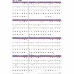 At-A-Glance Recycled Yearly Wall Calendar 24