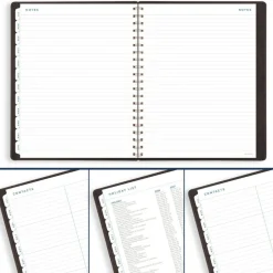 AT-A-GLANCE Signature Collection Academic 2026-2027 Weekly Monthly Planner, Brown, Large, 8 1/2