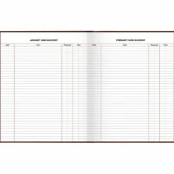AT-A-GLANCE Standard Diary Daily Diary, 2027 Edition, Medium/College Rule, Red Cover, (200) 9.5 x 7.5 Sheets, 2027 Calendar