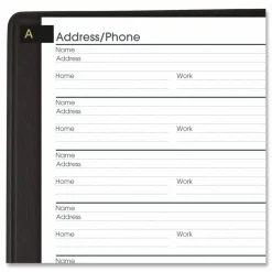 AT-A-GLANCE Telephone/Address Book, 4 7/8