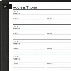 AT-A-GLANCE Telephone/Address Book, 4 7/8