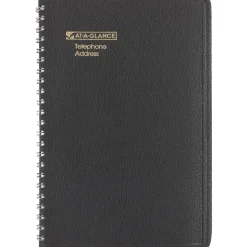 AT-A-GLANCE Telephone/Address Book, 4 7/8