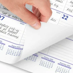 AT-A-GLANCE Two-Month Wall Calendar, 22 x 29, White/Blue/Red Sheets, 12-Month (Jan to Dec): 2027, 2027 Calendar