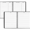 AT-A-GLANCE Weekly Vertical-Column Appointment Book Ruled for Hourly Appointments, 8.75 x 7, Black Cover, 13-Month: Jan 2027 to Jan 2028, 2027 Calendar